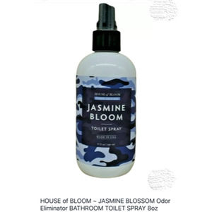House of Bloom Jasmine Bloom Toilet Spray - New